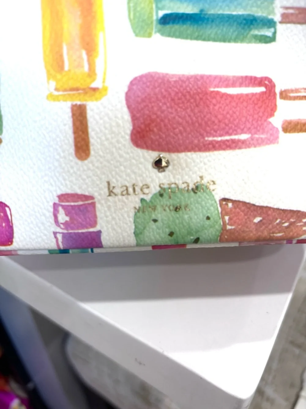 ❤️rare❤️ Kate spade new york ice cream popsicle flavour of the month make up bag - Picture 11 of 12